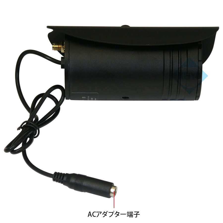 マザーツール ワイヤレスカメラシステム 防水型 増設用カメラ MTW-INC300IR (3-5368-31) - 2