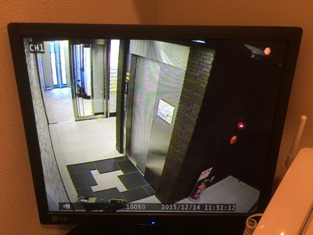 エレベーター　防犯カメラ